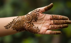 Floral Spiral Side String