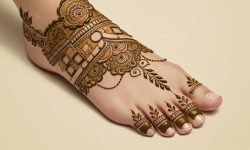 Henna Anklet with Loops