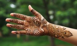 Indo-Arabic Diagonal Swirl