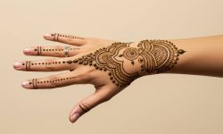 Spiral Bold Back Hand Patch.Simple Design