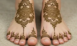 Foot Mehndi Designs